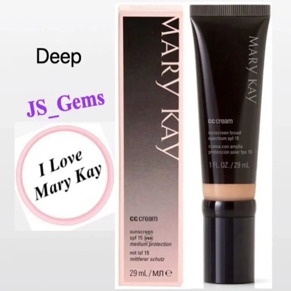 New Mary Kay CC Concealer Cream Deep Lightweight Natural Coverage Make Up MK NWT